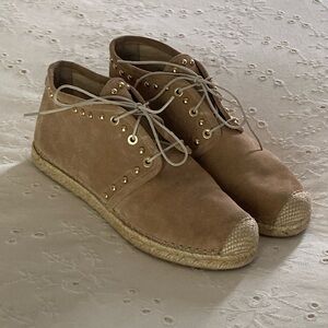Stuart weitzman suede espadrille 7 1/2 us great condition